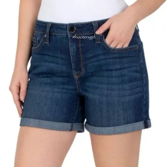 Seven7 Weekend Short Rolled Cuff 5" Inseam Denim Short - Picture 2 of 10